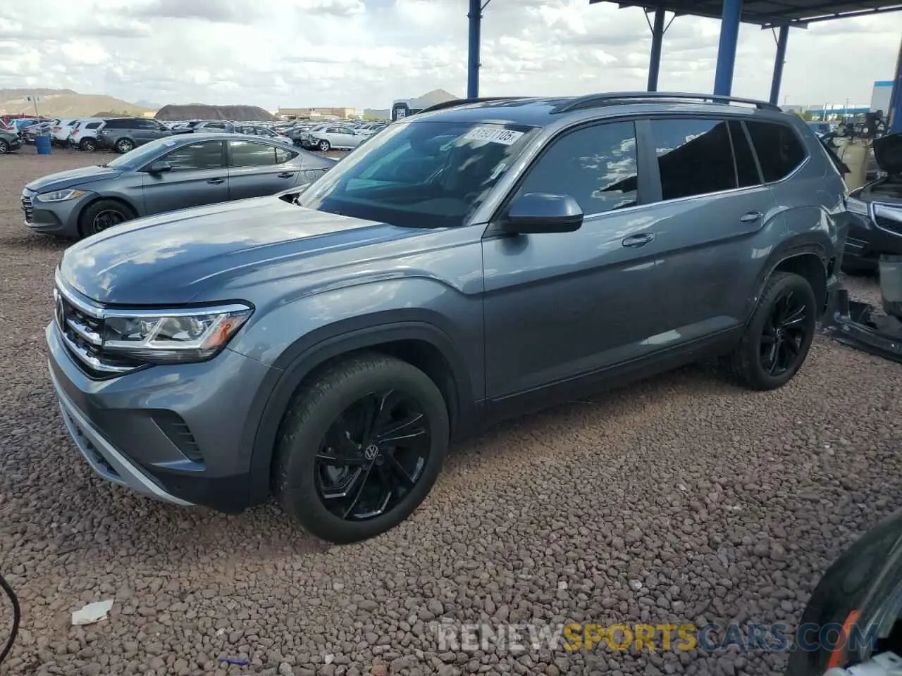 1 Фотография поврежденного автомобиля 1V2WR2CA6PC555946 VOLKSWAGEN ATLAS 2023