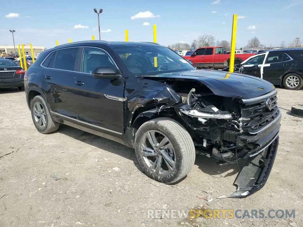 4 Фотография поврежденного автомобиля 1V2AE2CAXRC228149 VOLKSWAGEN ATLAS 2024