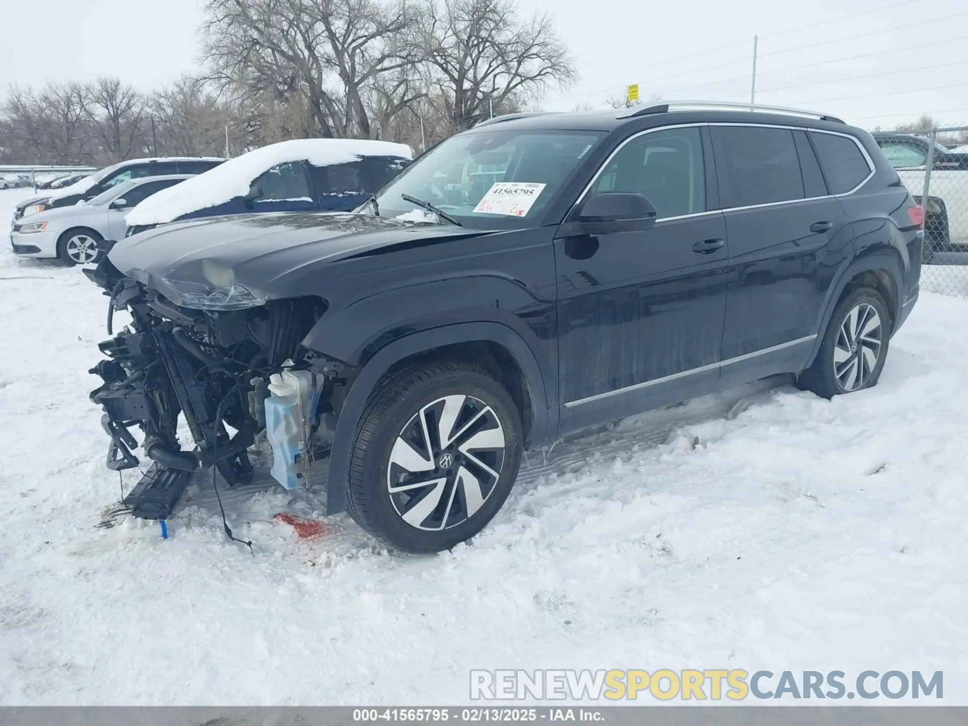 2 Photograph of a damaged car 1V2BR2CA3RC513283 VOLKSWAGEN ATLAS 2024