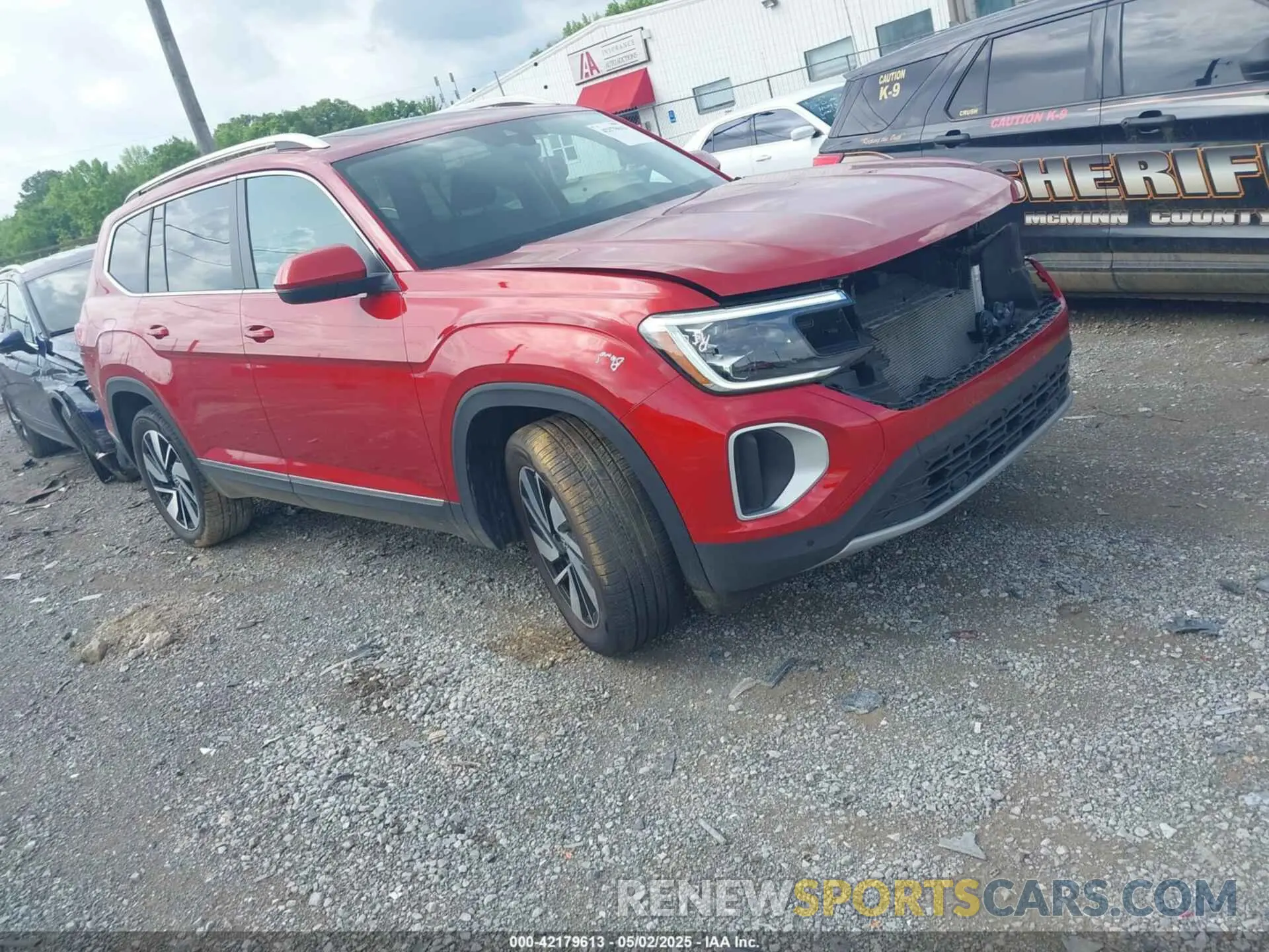 1 Photograph of a damaged car 1V2BR2CA5RC552649 VOLKSWAGEN ATLAS 2024