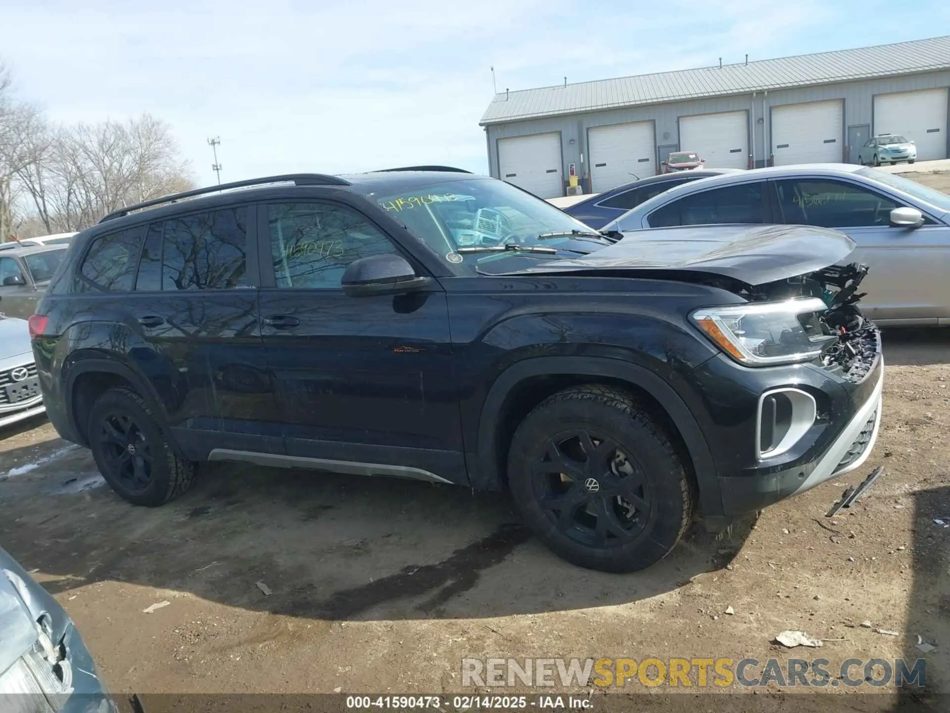 13 Photograph of a damaged car 1V2CR2CA1RC579660 VOLKSWAGEN ATLAS 2024