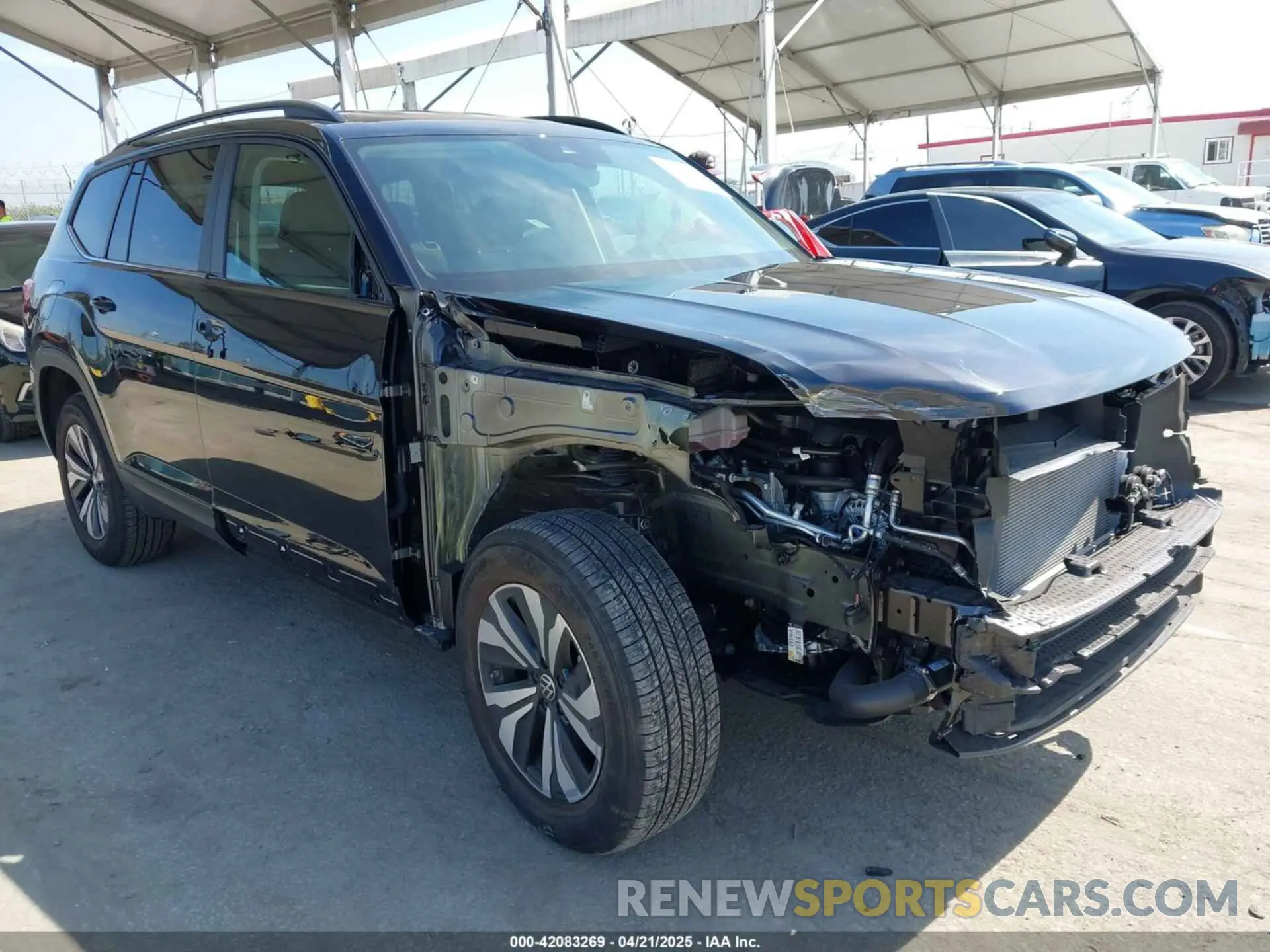 1 Фотография поврежденного автомобиля 1V2DR2CAXRC578382 VOLKSWAGEN ATLAS 2024