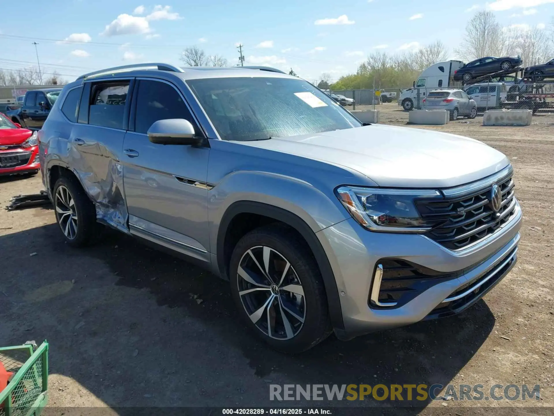 1 Фотография поврежденного автомобиля 1V2FR2CA2RC551914 VOLKSWAGEN ATLAS 2024