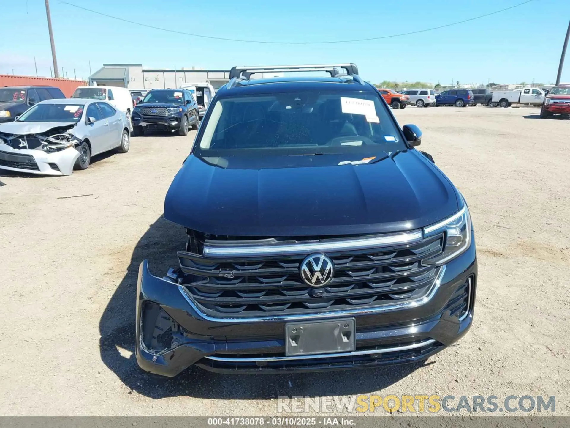 13 Photograph of a damaged car 1V2FR2CA6RC522304 VOLKSWAGEN ATLAS 2024