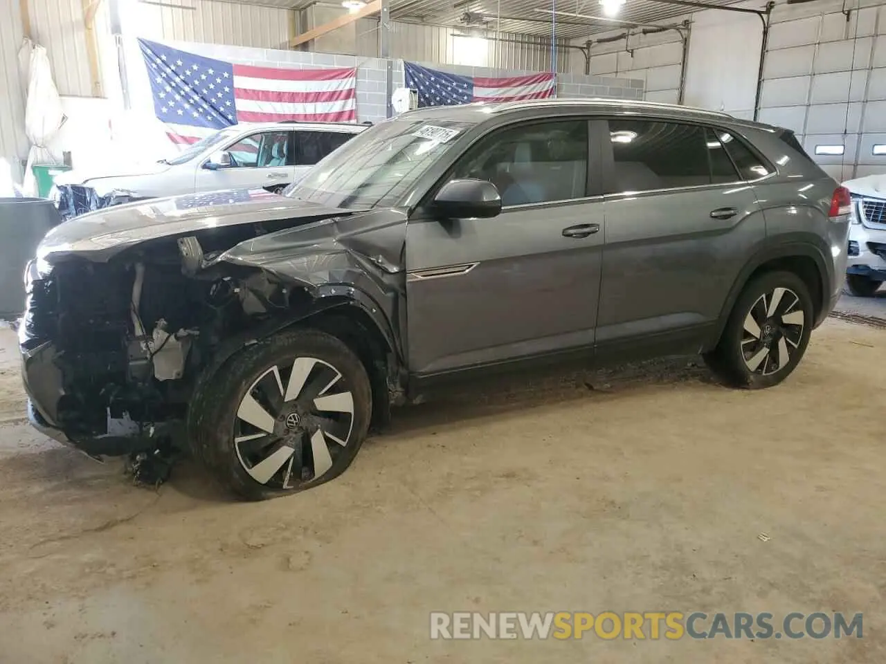 1 Фотография поврежденного автомобиля 1V2HE2CA3RC209019 VOLKSWAGEN ATLAS 2024