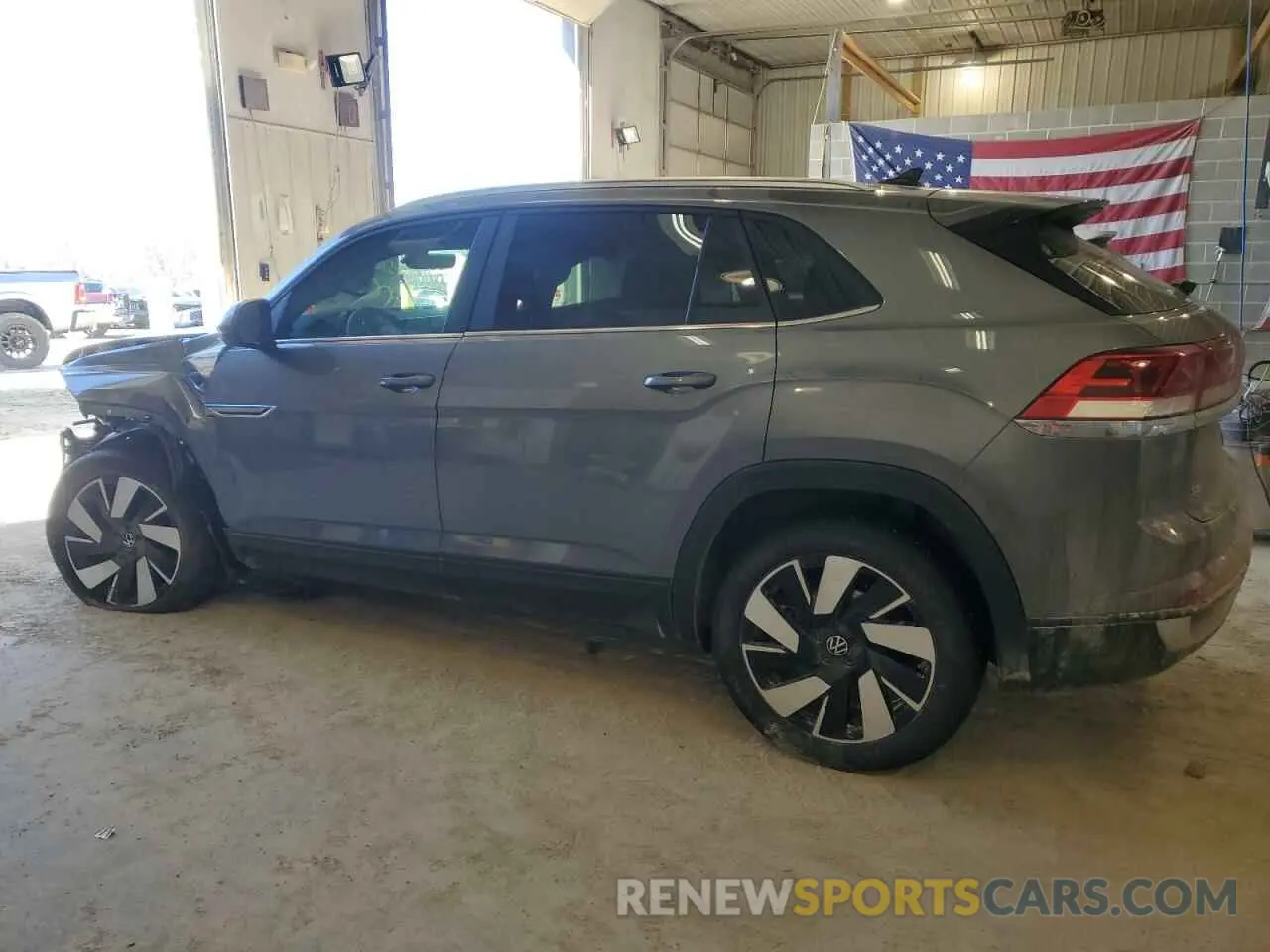 2 Фотография поврежденного автомобиля 1V2HE2CA3RC209019 VOLKSWAGEN ATLAS 2024