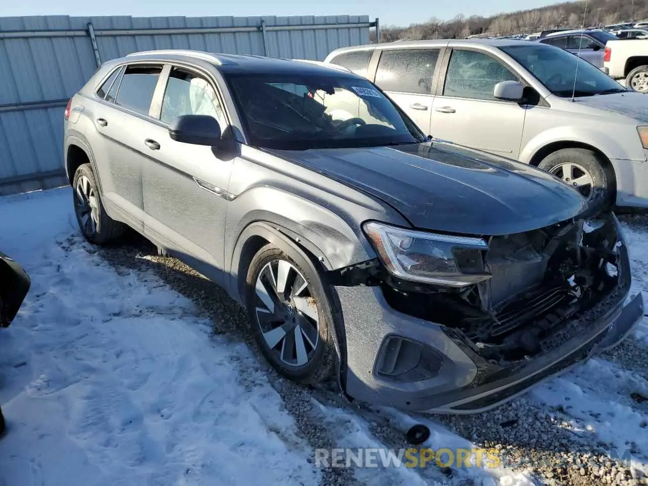 4 Фотография поврежденного автомобиля 1V2HE2CA4RC201138 VOLKSWAGEN ATLAS 2024