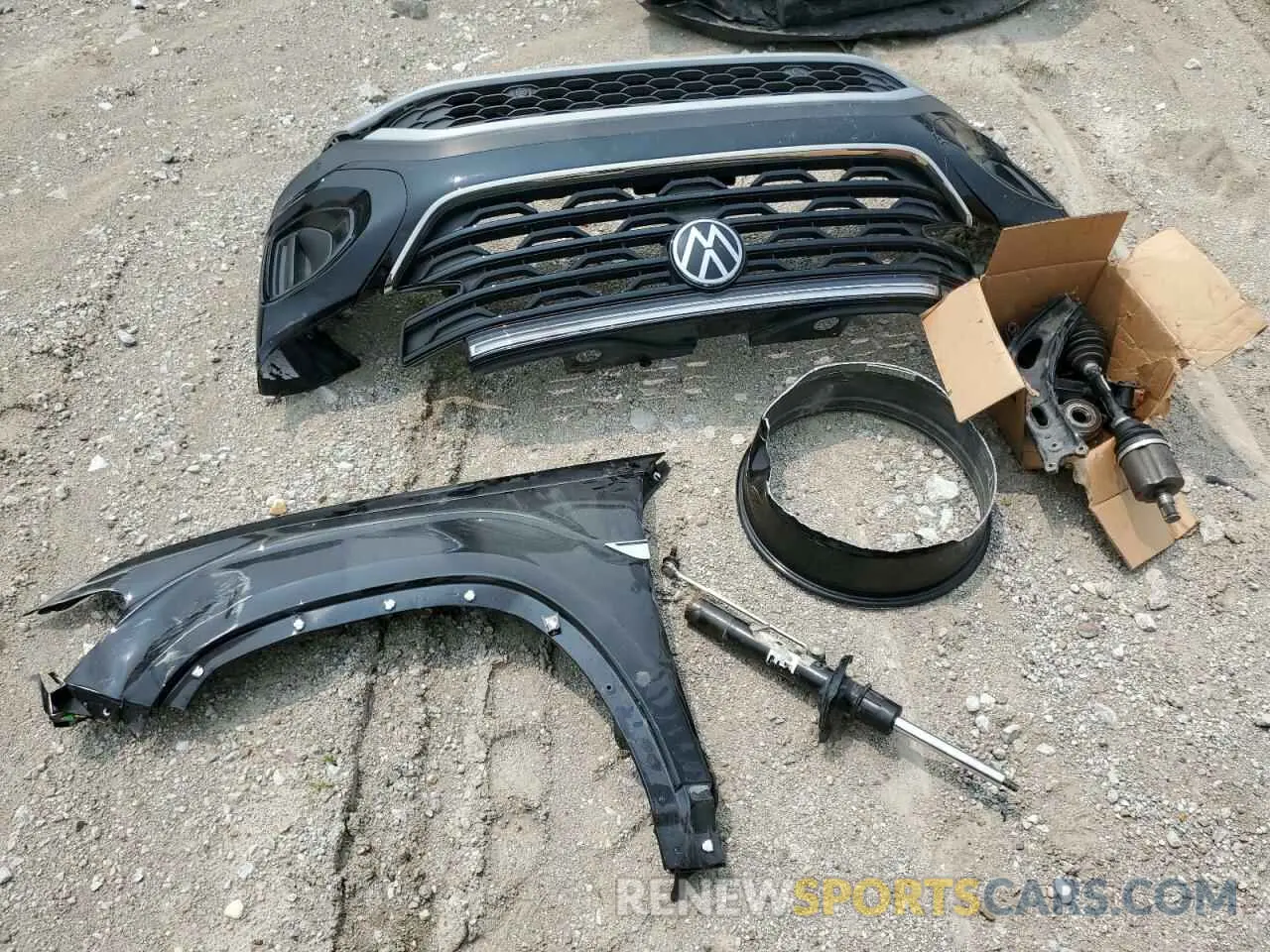 13 Photograph of a damaged car 1V2HE2CA9RC248407 VOLKSWAGEN ATLAS 2024