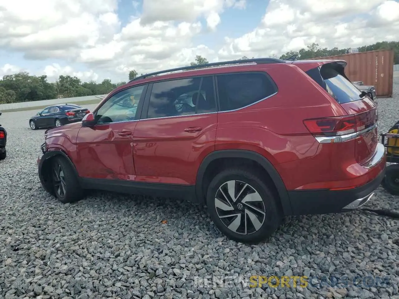 2 Photograph of a damaged car 1V2HR2CAXRC552608 VOLKSWAGEN ATLAS 2024