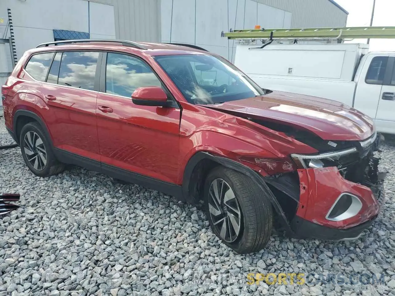 4 Photograph of a damaged car 1V2HR2CAXRC552608 VOLKSWAGEN ATLAS 2024