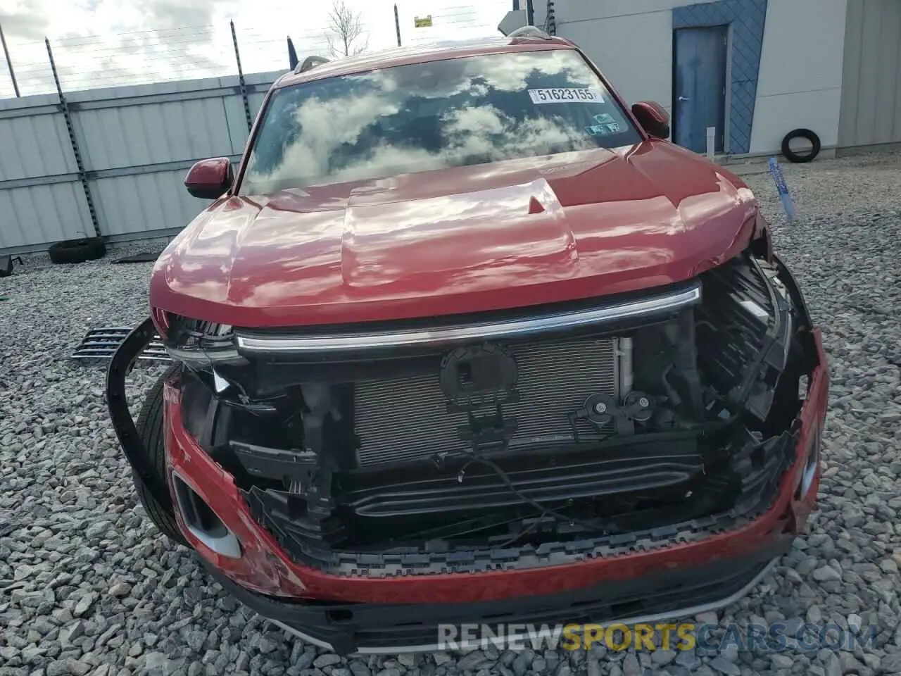 5 Photograph of a damaged car 1V2HR2CAXRC552608 VOLKSWAGEN ATLAS 2024