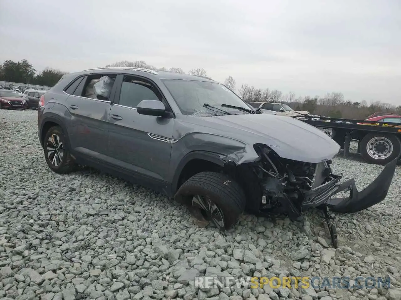 4 Фотография поврежденного автомобиля 1V2LE2CA2RC203724 VOLKSWAGEN ATLAS 2024