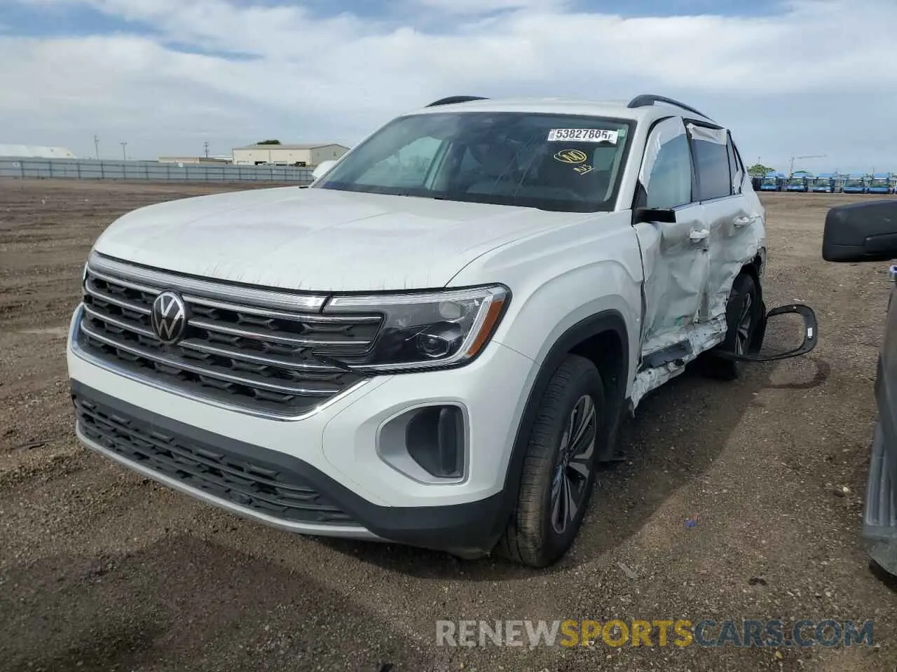 1 Photograph of a damaged car 1V2LR2CA2RC509410 VOLKSWAGEN ATLAS 2024