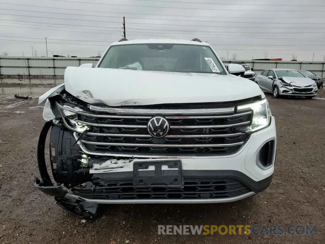 5 Фотография поврежденного автомобиля 1V2LR2CA3RC508623 VOLKSWAGEN ATLAS 2024