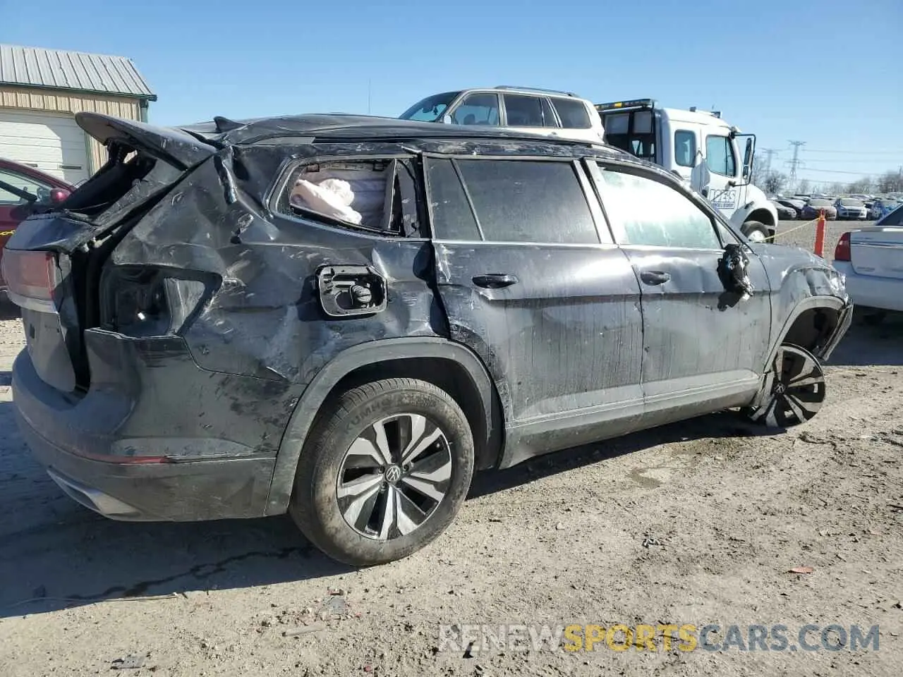 3 Фотография поврежденного автомобиля 1V2LR2CA8RC515082 VOLKSWAGEN ATLAS 2024