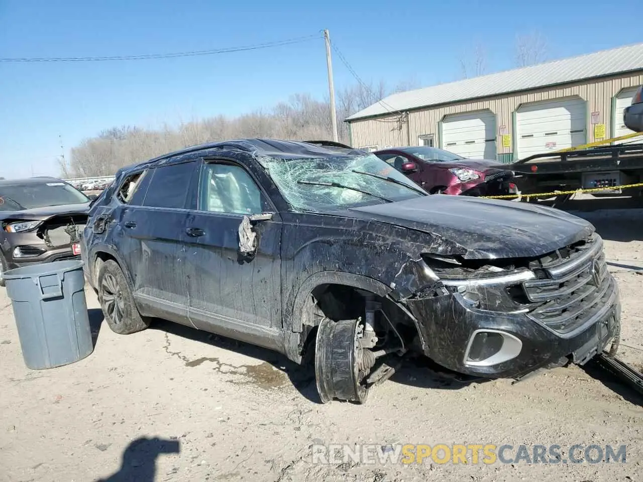 4 Фотография поврежденного автомобиля 1V2LR2CA8RC515082 VOLKSWAGEN ATLAS 2024
