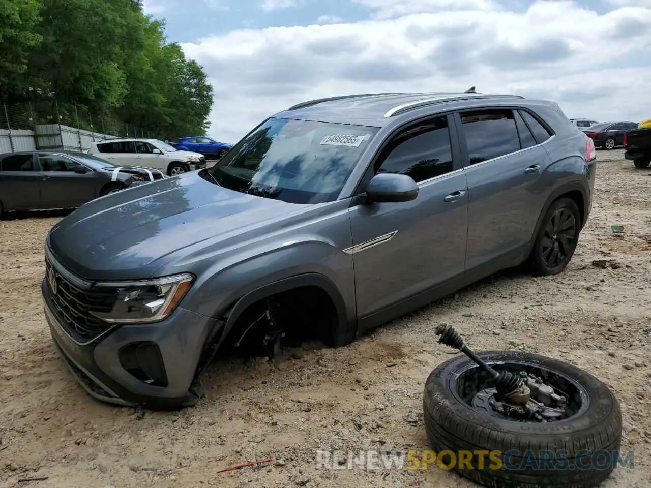 1 Photograph of a damaged car 1V2WE2CA0RC209115 VOLKSWAGEN ATLAS 2024