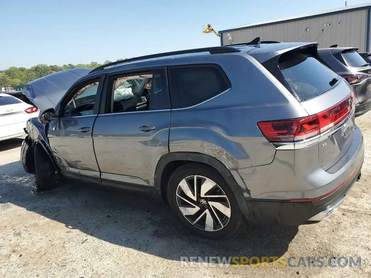 2 Photograph of a damaged car 1V2WR2CA3RC536421 VOLKSWAGEN ATLAS 2024