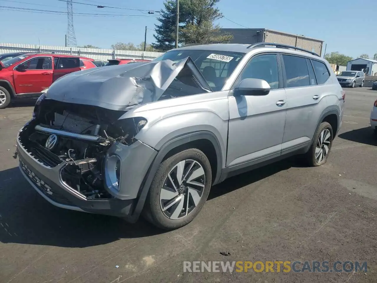 1 Photograph of a damaged car 1V2WR2CA4RC567340 VOLKSWAGEN ATLAS 2024