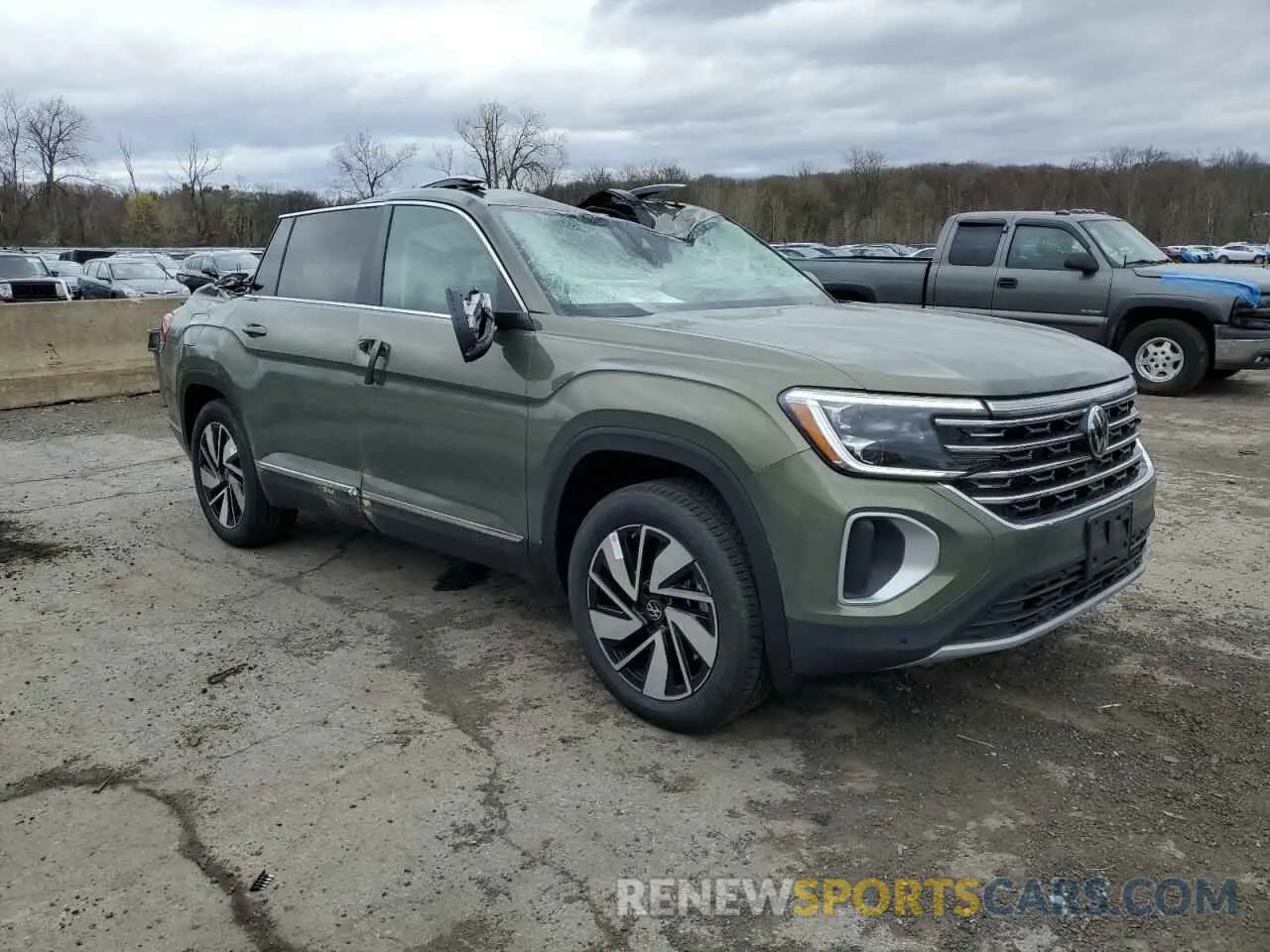 4 Фотография поврежденного автомобиля 1V2BR2CA1SC542223 VOLKSWAGEN ATLAS 2025