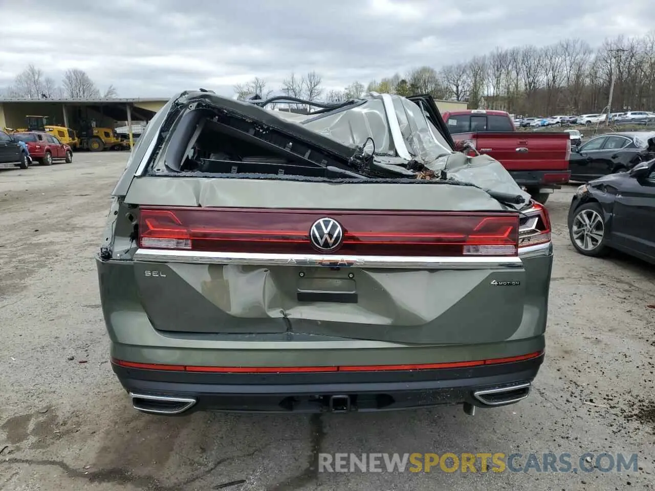 6 Фотография поврежденного автомобиля 1V2BR2CA1SC542223 VOLKSWAGEN ATLAS 2025