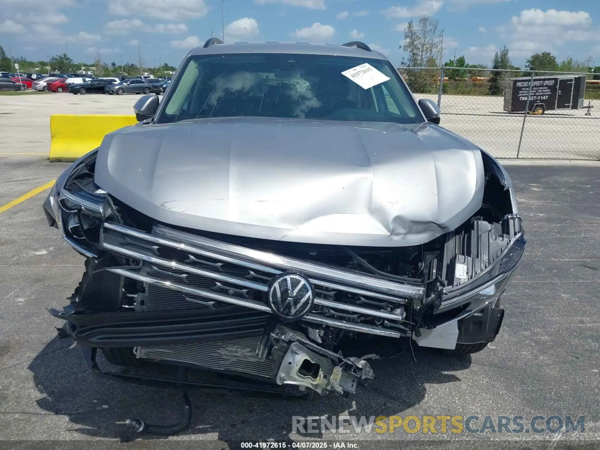 6 Photograph of a damaged car 1V2DR2CAXSC520505 VOLKSWAGEN ATLAS 2025