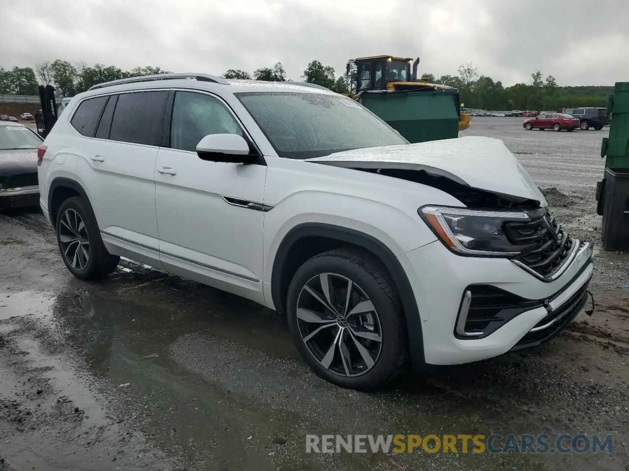 4 Photograph of a damaged car 1V2FR2CA5SC545885 VOLKSWAGEN ATLAS 2025