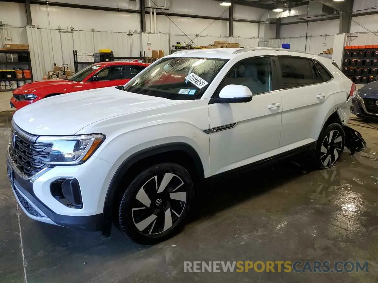 1 Photograph of a damaged car 1V2HE2CA6SC202958 VOLKSWAGEN ATLAS 2025