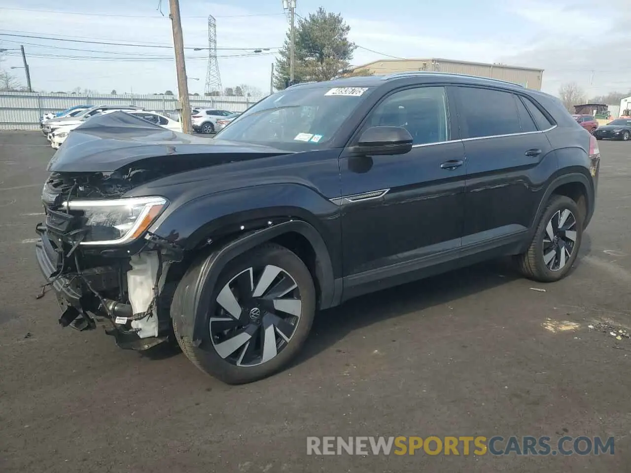 1 Фотография поврежденного автомобиля 1V2HE2CA9SC201674 VOLKSWAGEN ATLAS 2025