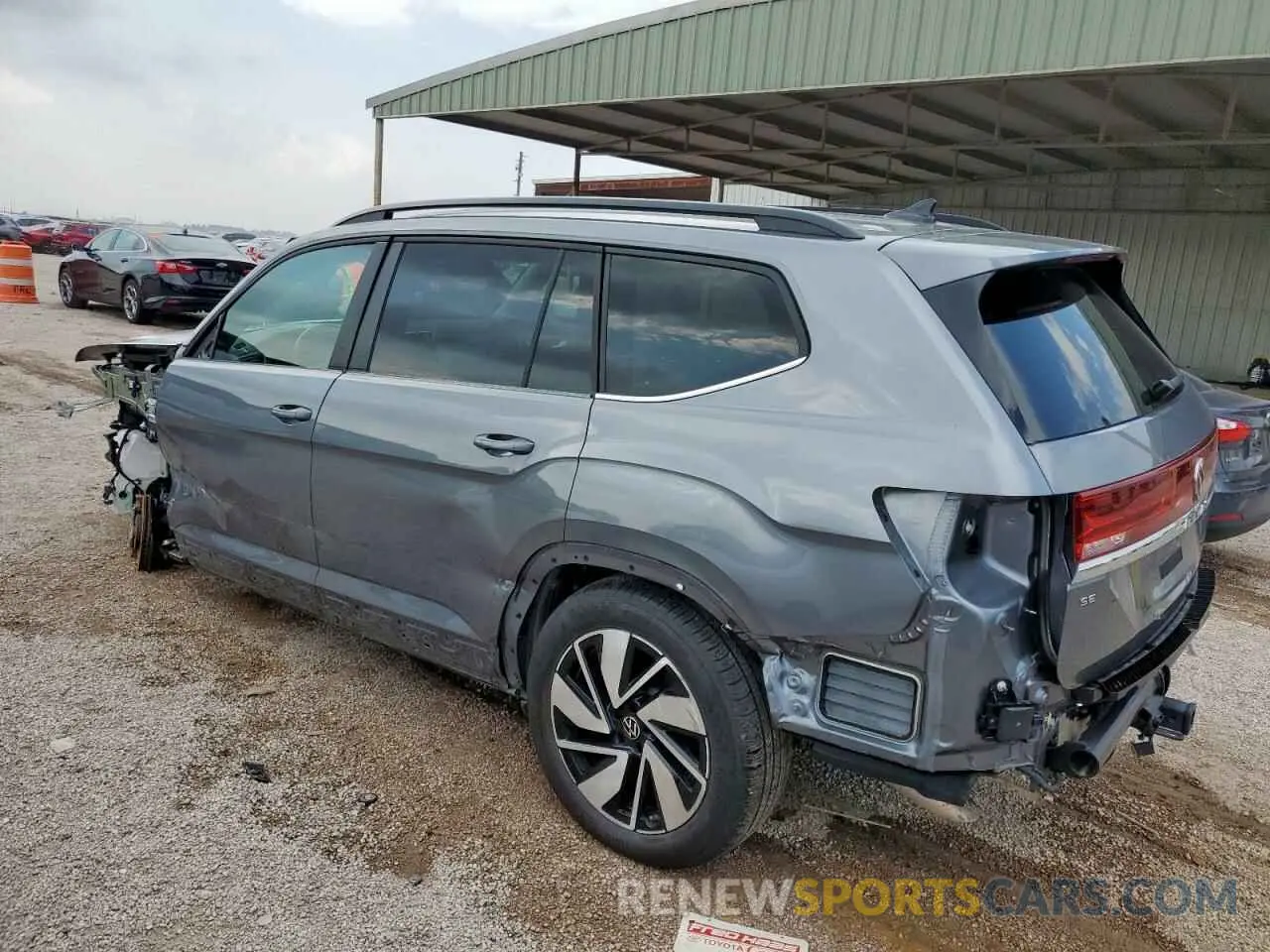 2 Photograph of a damaged car 1V2HR2CA4SC503894 VOLKSWAGEN ATLAS 2025