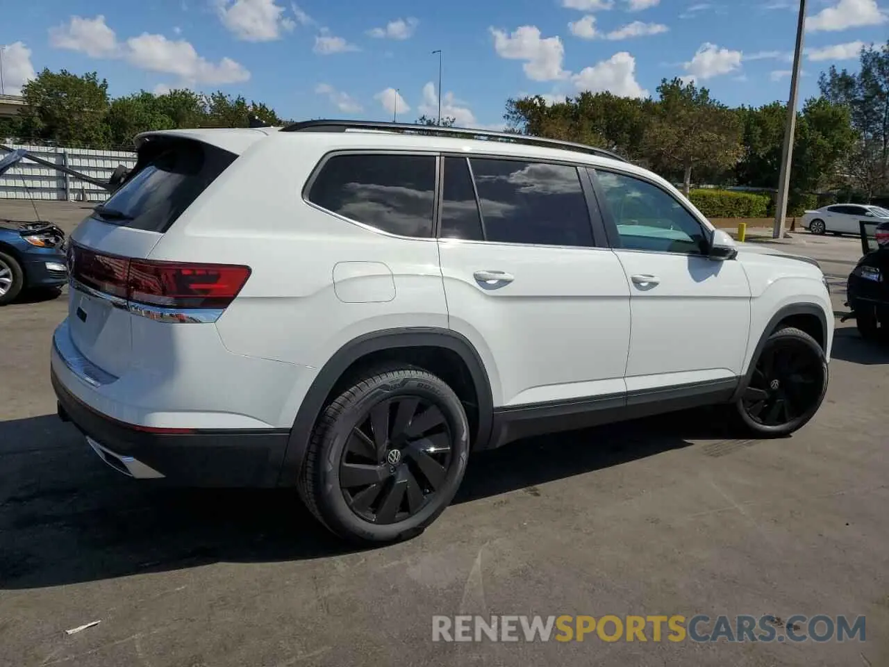 3 Photograph of a damaged car 1V2JR2CA0SC515901 VOLKSWAGEN ATLAS 2025