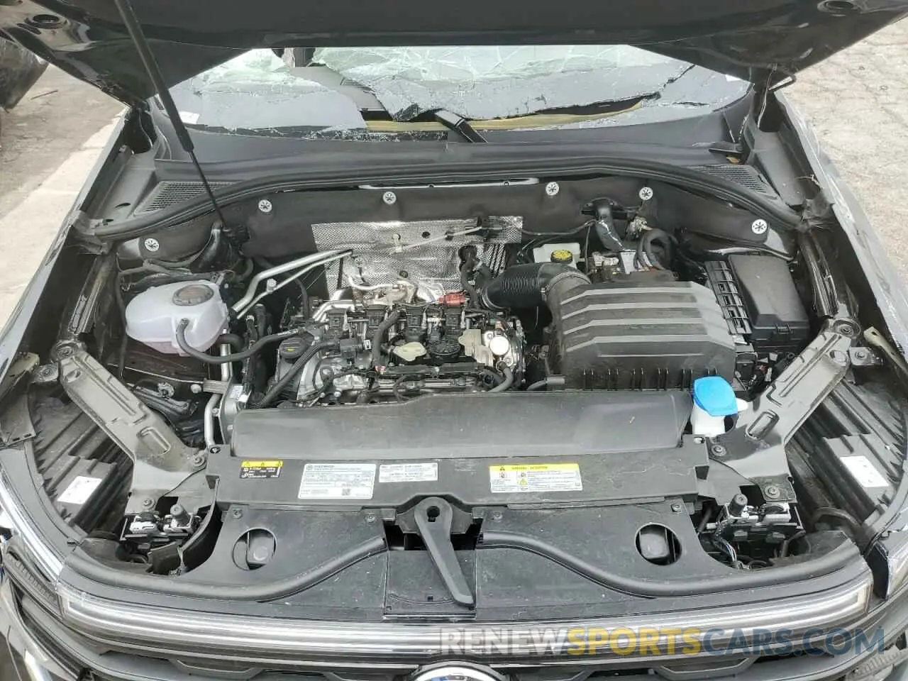 12 Photograph of a damaged car 1V2WE2CA0SC204826 VOLKSWAGEN ATLAS 2025
