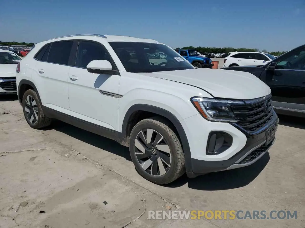 4 Photograph of a damaged car 1V2WE2CA0SC206317 VOLKSWAGEN ATLAS 2025