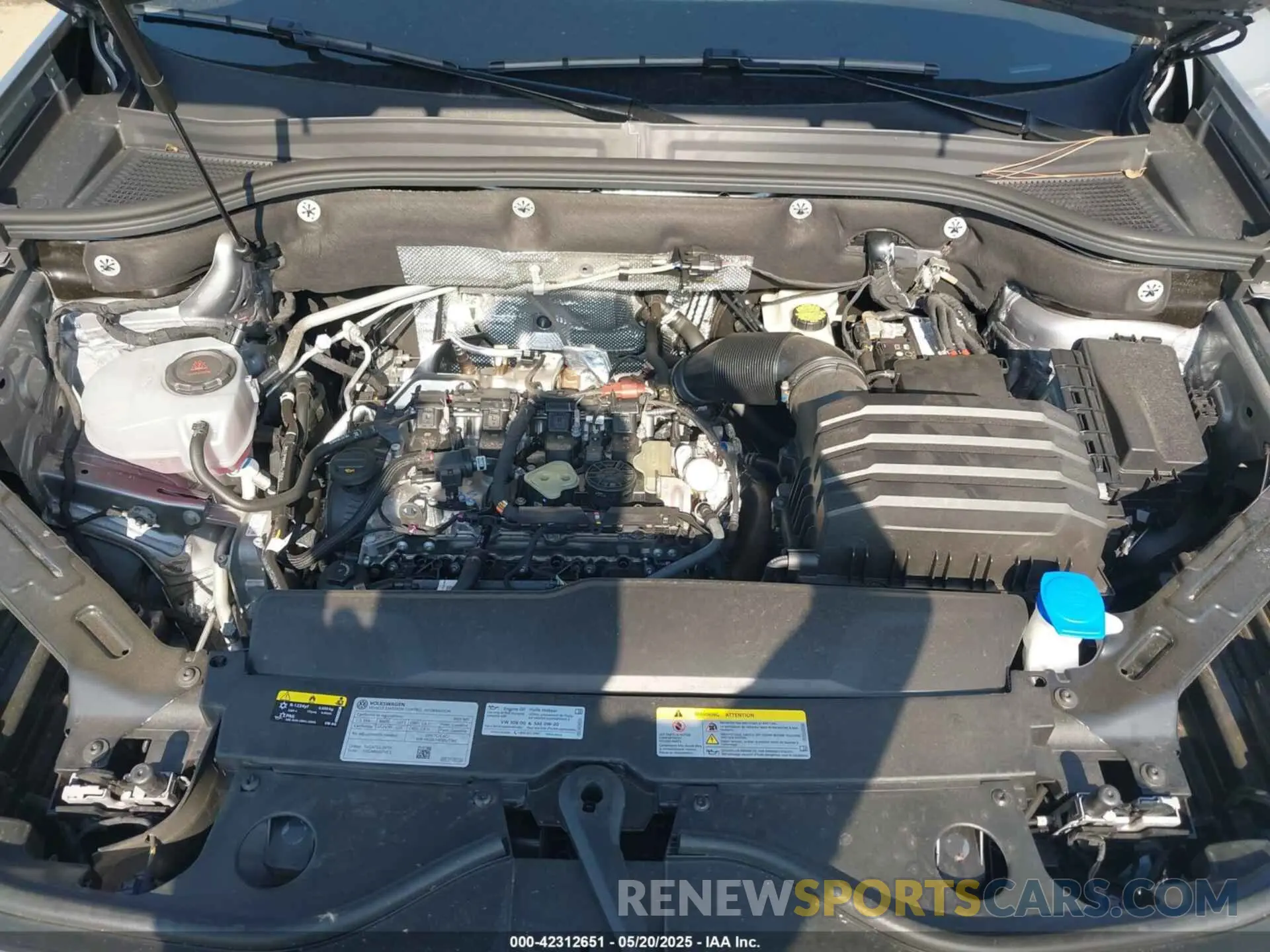 10 Фотография поврежденного автомобиля 1V2WR2CA2SC508079 VOLKSWAGEN ATLAS 2025
