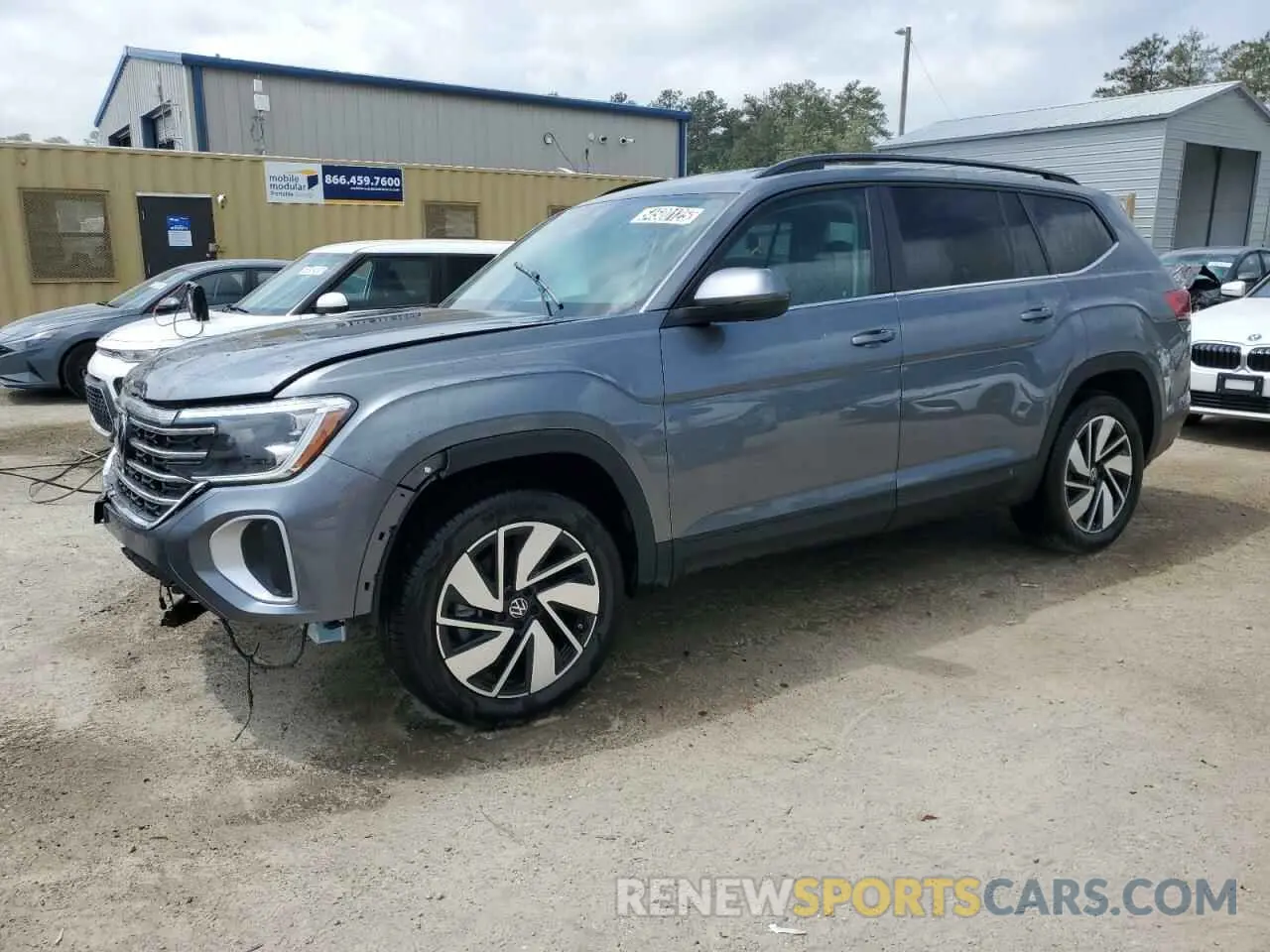 1 Photograph of a damaged car 1V2WR2CA9SC540088 VOLKSWAGEN ATLAS 2025