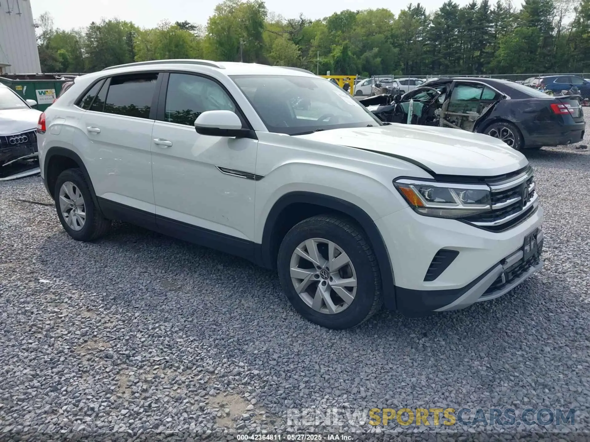 1 Photograph of a damaged car 1V2GC2CAXLC202612 VOLKSWAGEN ATLAS CROSS SPORT 2020
