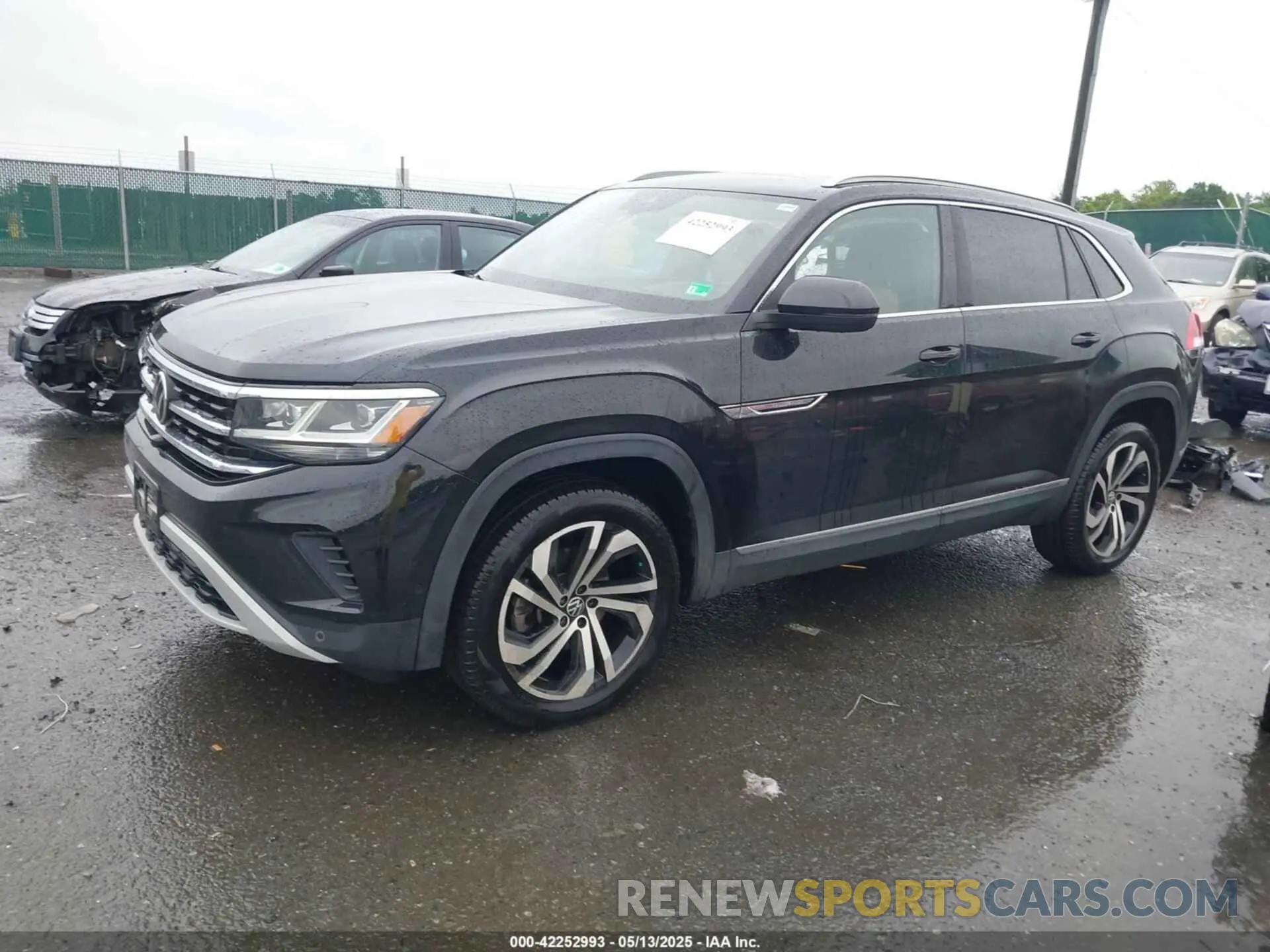 2 Photograph of a damaged car 1V2NE2CA6LC219893 VOLKSWAGEN ATLAS CROSS SPORT 2020