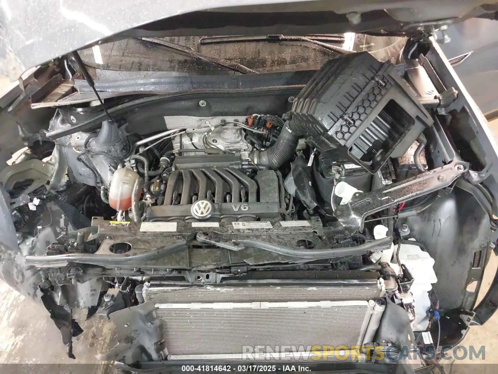 10 Фотография поврежденного автомобиля 1V2NE2CA7LC214671 VOLKSWAGEN ATLAS CROSS SPORT 2020