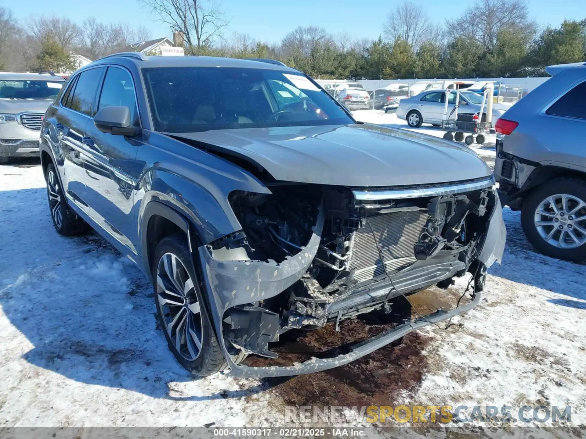 6 Фотография поврежденного автомобиля 1V2TE2CA9LC224044 VOLKSWAGEN ATLAS CROSS SPORT 2020