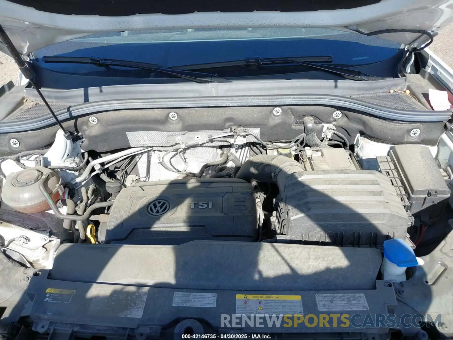 10 Фотография поврежденного автомобиля 1V2BC2CA4MC221989 VOLKSWAGEN ATLAS CROSS SPORT 2021