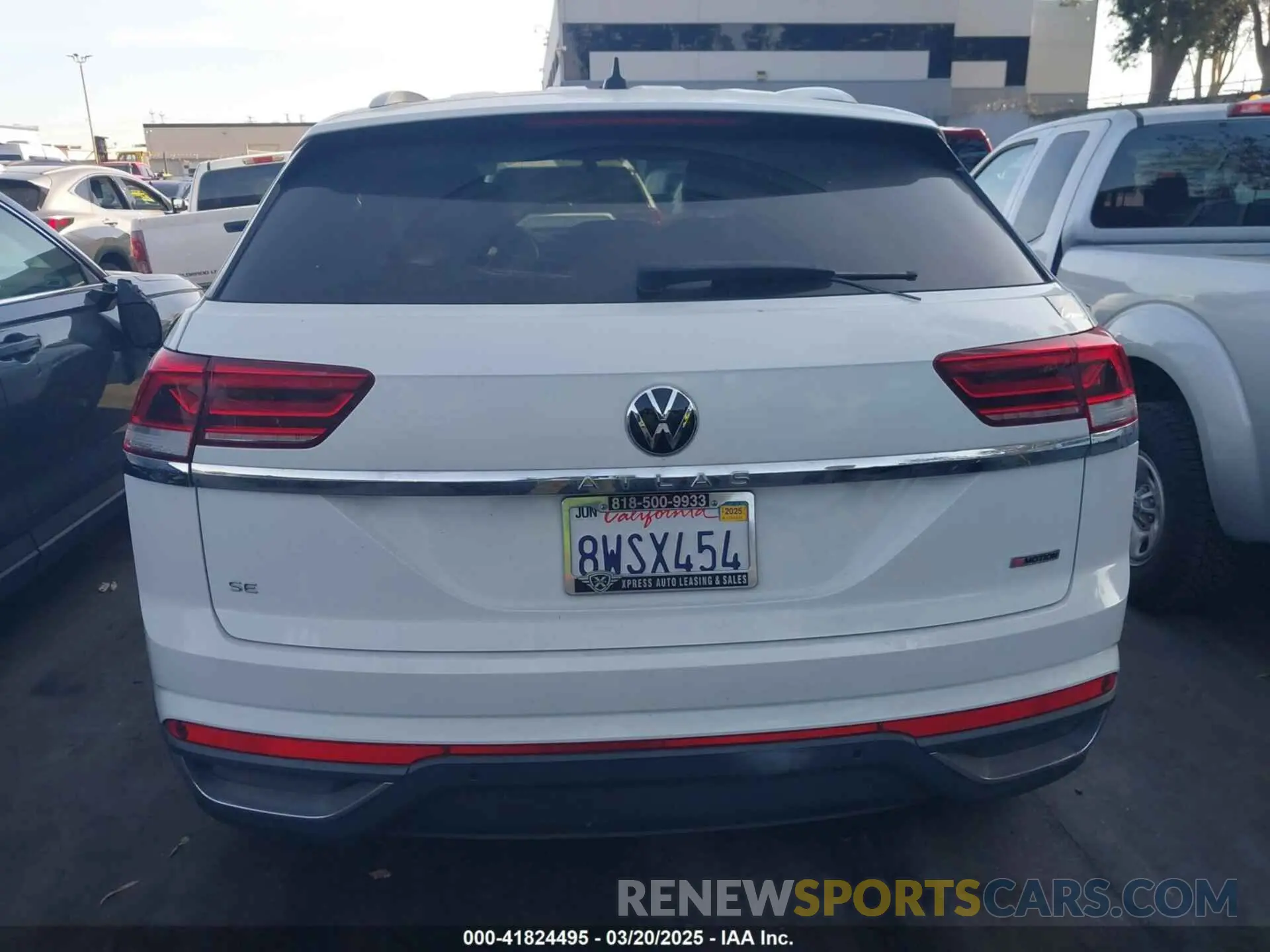 16 Photograph of a damaged car 1V2HC2CA4MC229651 VOLKSWAGEN ATLAS CROSS SPORT 2021