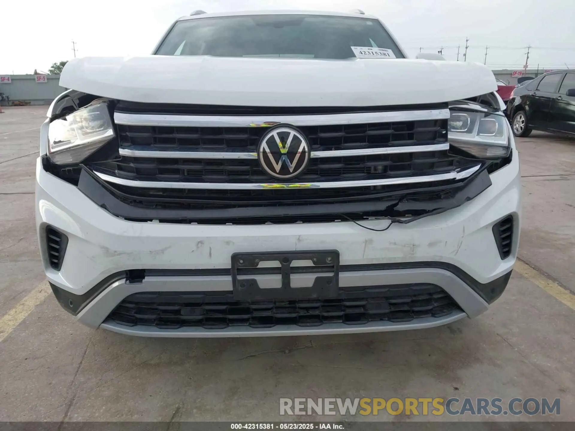 6 Фотография поврежденного автомобиля 1V2JE2CA4MC232349 VOLKSWAGEN ATLAS CROSS SPORT 2021