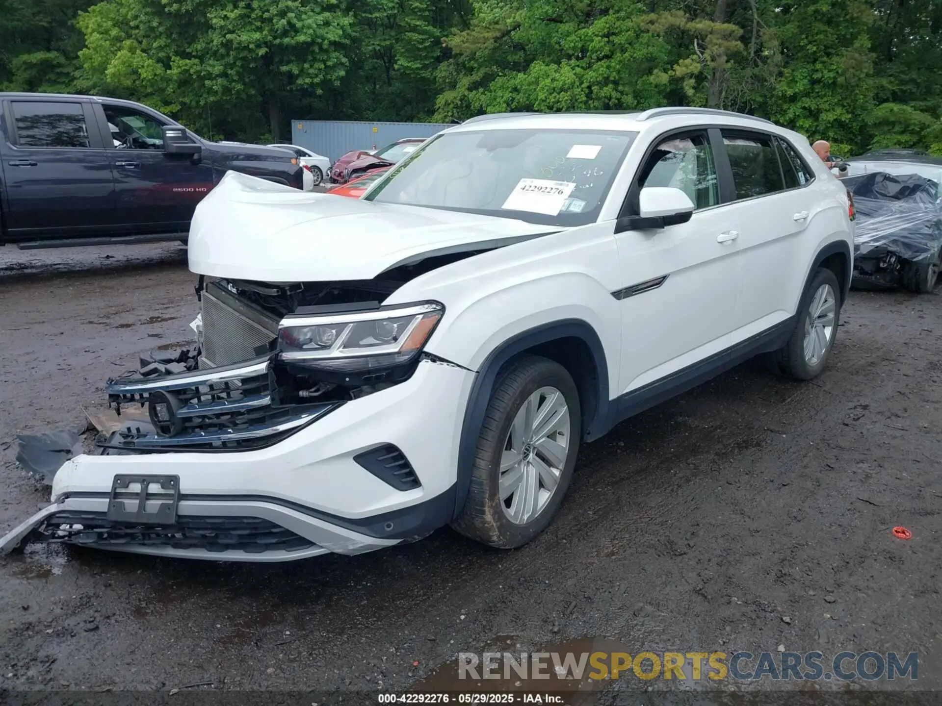 2 Photograph of a damaged car 1V2KE2CAXMC202664 VOLKSWAGEN ATLAS CROSS SPORT 2021