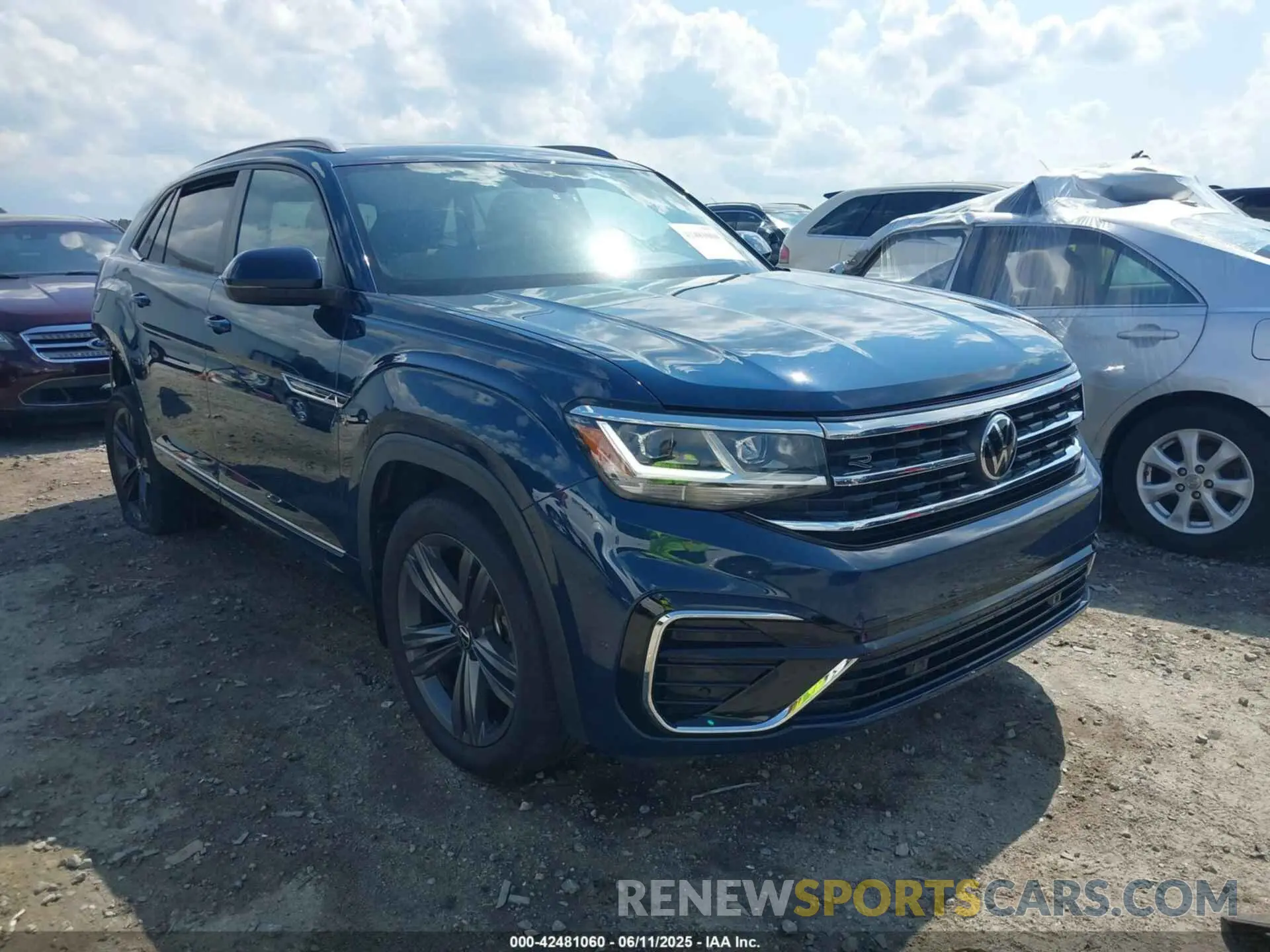 1 Фотография поврежденного автомобиля 1V2RE2CA2MC224480 VOLKSWAGEN ATLAS CROSS SPORT 2021