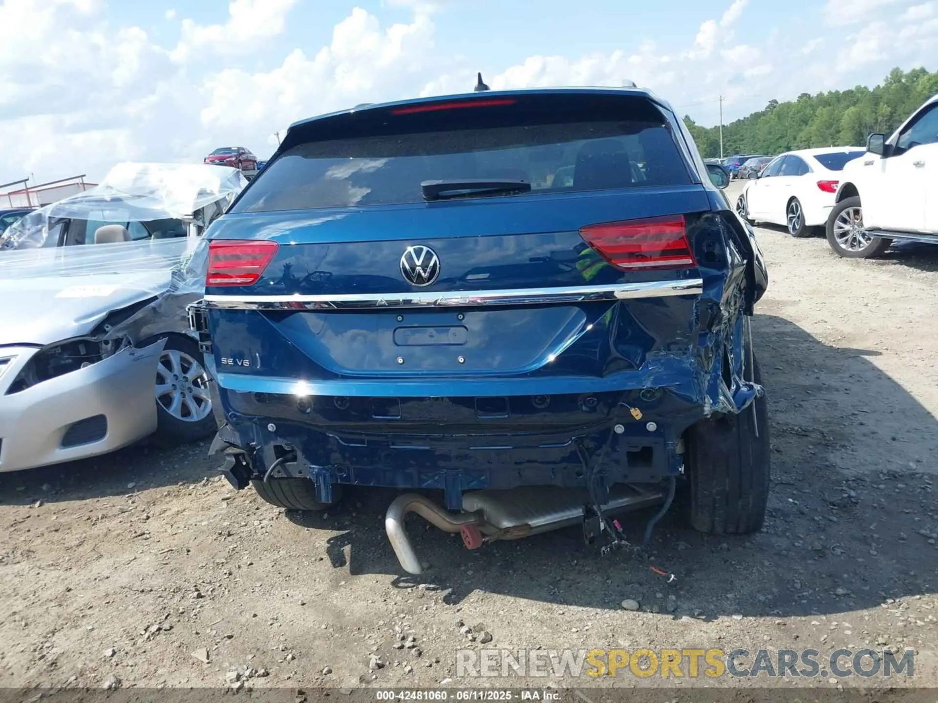 17 Фотография поврежденного автомобиля 1V2RE2CA2MC224480 VOLKSWAGEN ATLAS CROSS SPORT 2021
