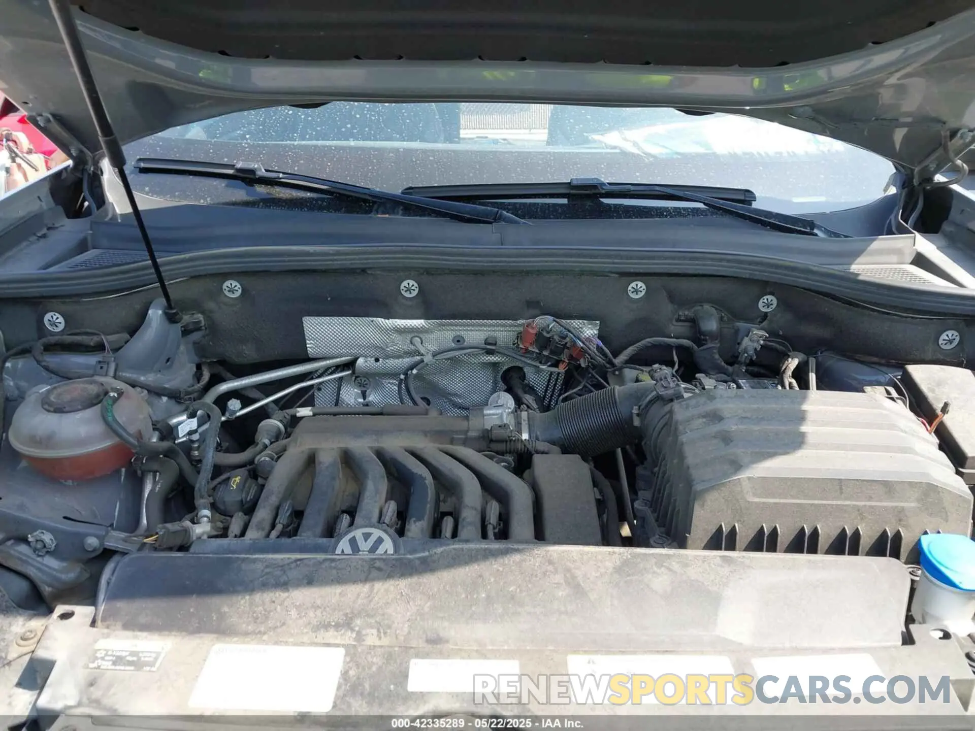 10 Фотография поврежденного автомобиля 1V2TE2CA0MC218702 VOLKSWAGEN ATLAS CROSS SPORT 2021