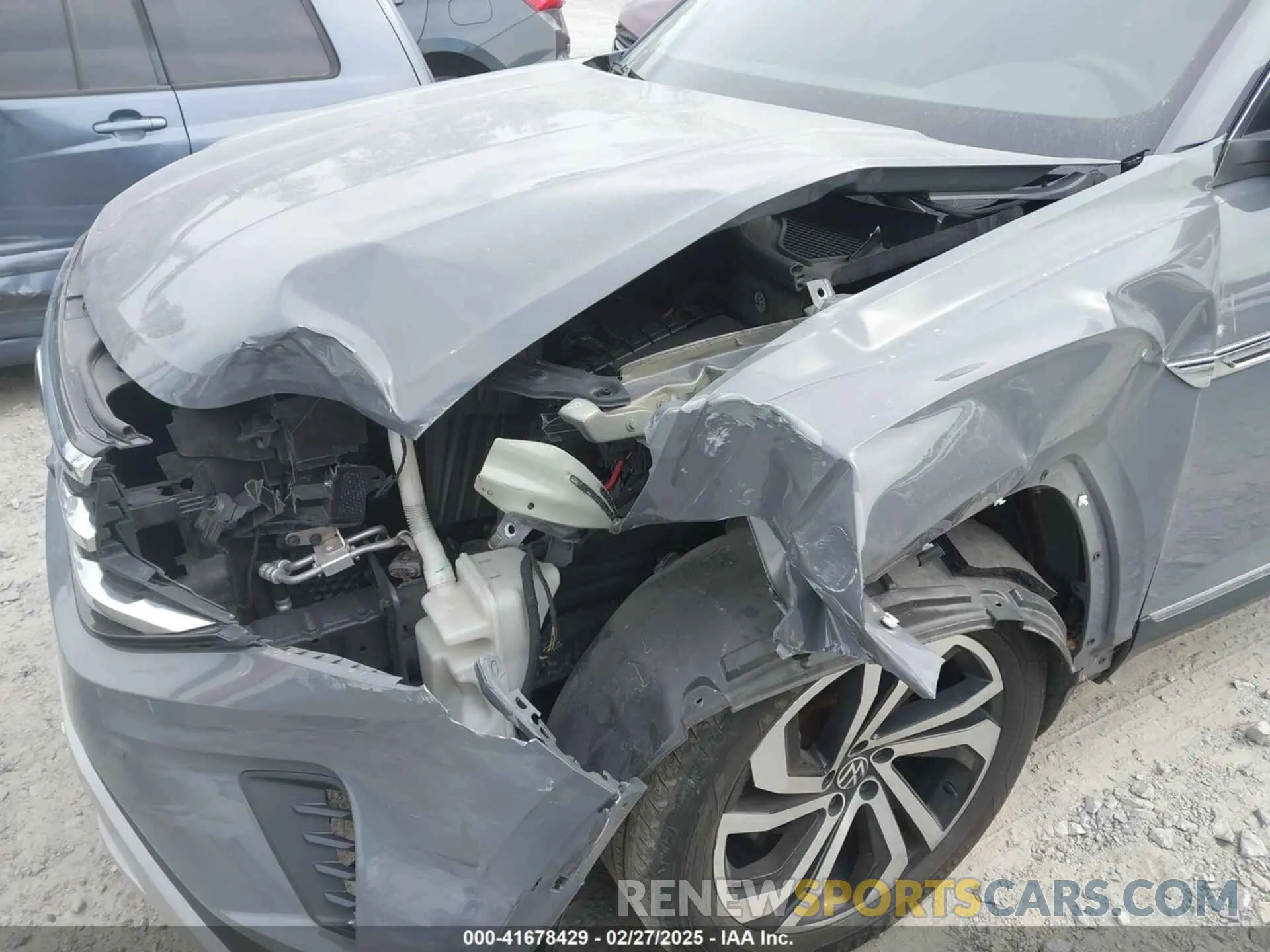 6 Фотография поврежденного автомобиля 1V2TE2CA7MC207972 VOLKSWAGEN ATLAS CROSS SPORT 2021