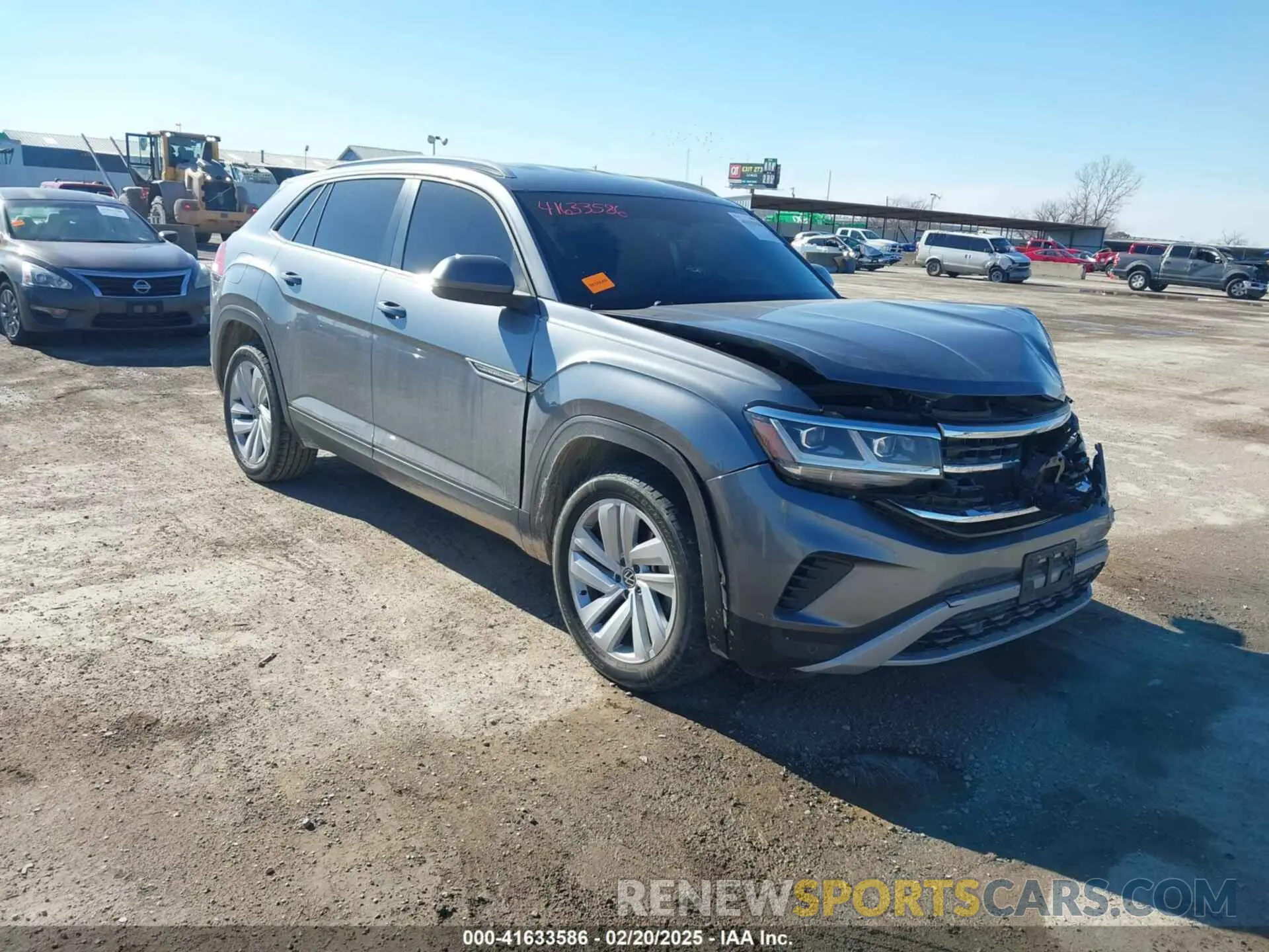 1 Фотография поврежденного автомобиля 1V2WE2CA1MC202537 VOLKSWAGEN ATLAS CROSS SPORT 2021