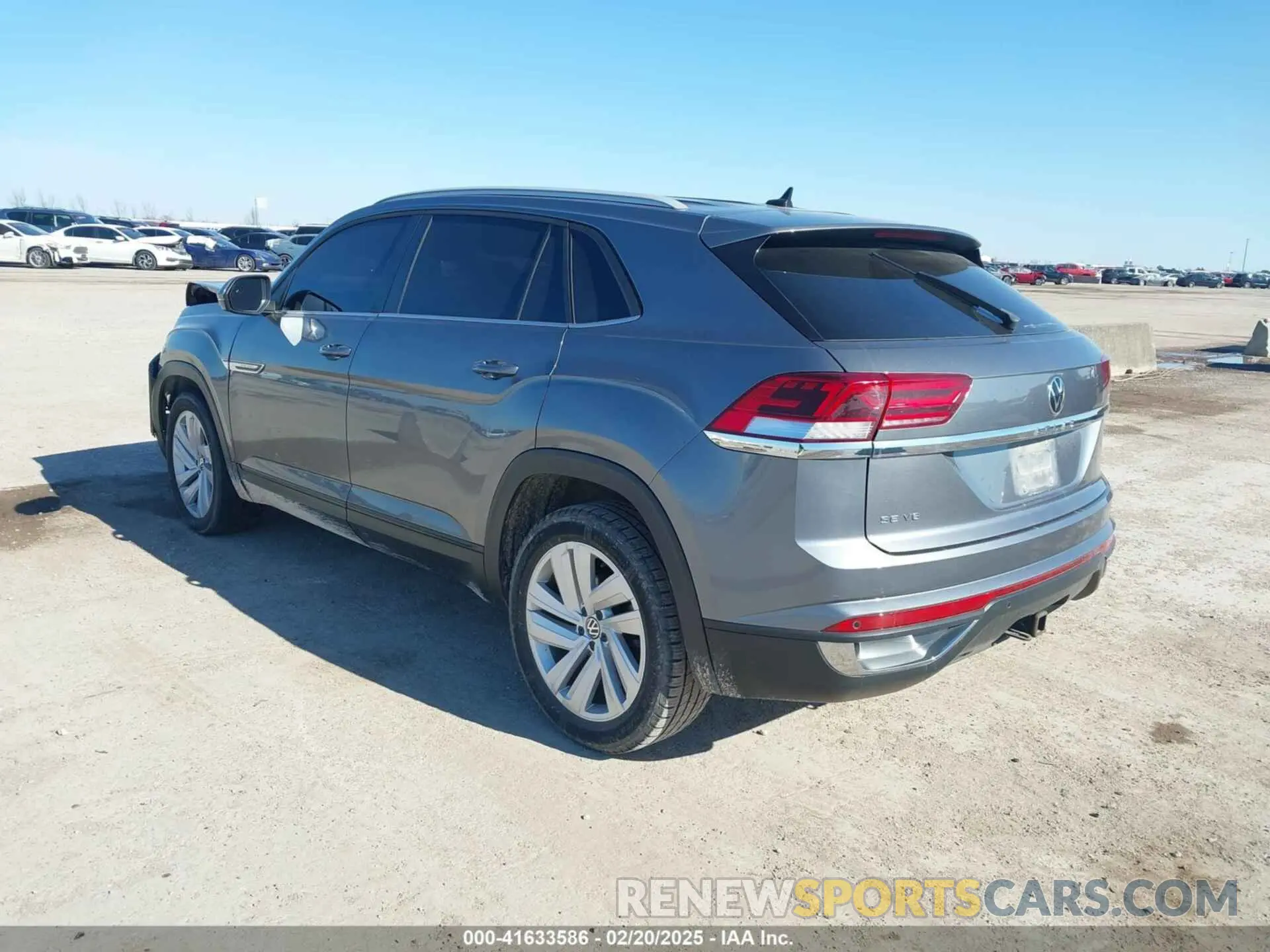 3 Фотография поврежденного автомобиля 1V2WE2CA1MC202537 VOLKSWAGEN ATLAS CROSS SPORT 2021