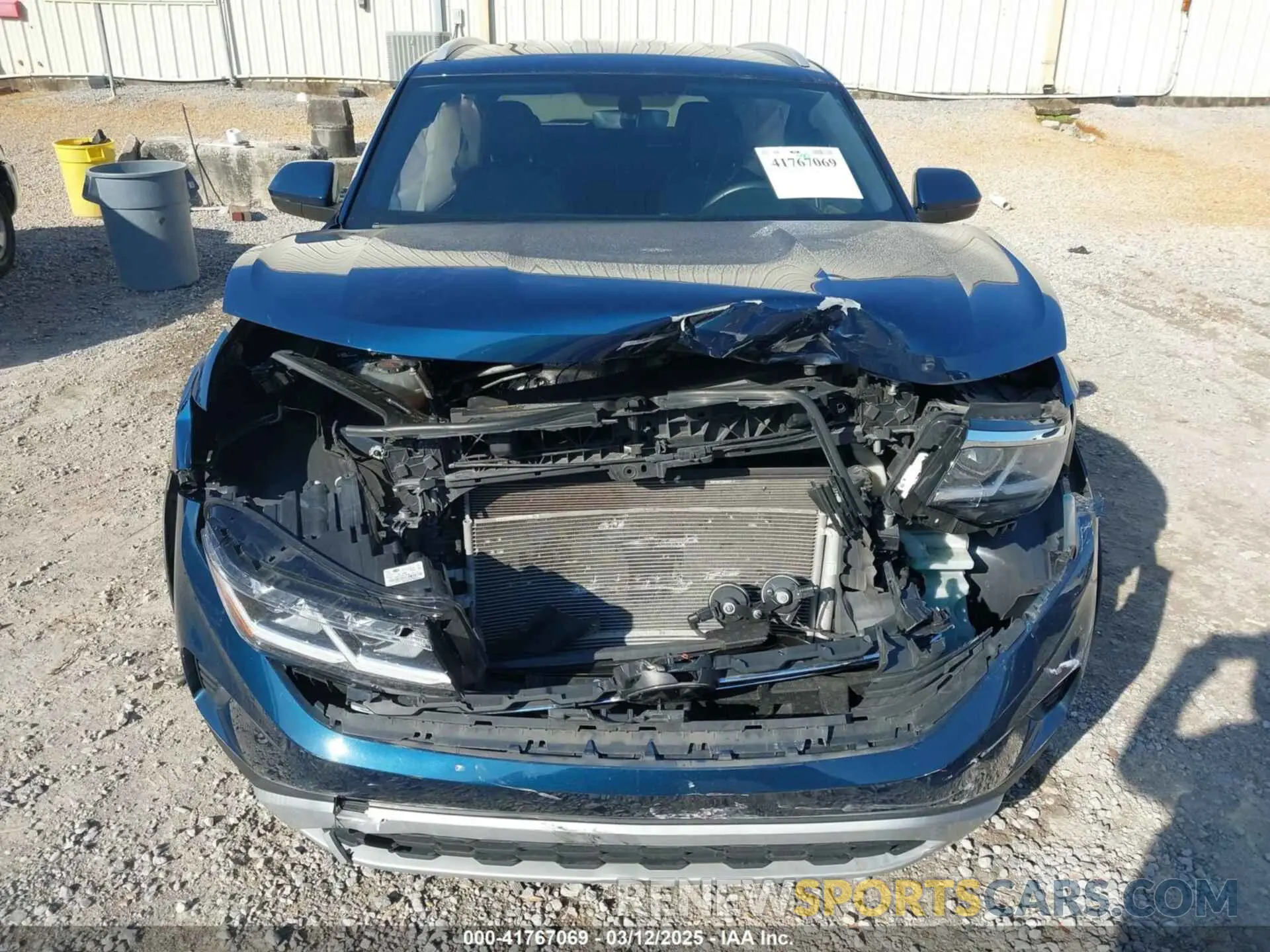 11 Фотография поврежденного автомобиля 1V2DC2CA5NC222241 VOLKSWAGEN ATLAS CROSS SPORT 2022